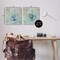 Stupell Industries Vintage Blue Sea Urchins 2pc Canvas Wall Art Set Design by Andrea Haase